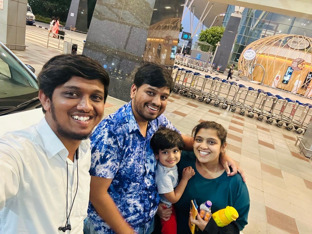 SGR cab happy family customers travel departure Bangalore